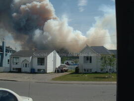 Feu forêt de Chibougamau, 3 juin 2005