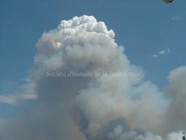 Feu forêt de Chibougamau, 3 juin 2005