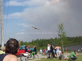 Feu forêt de Chibougamau, 3 juin 2005
