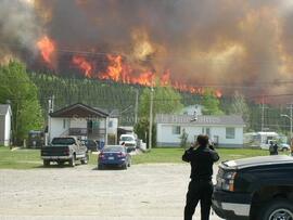 Feu de forêt de Chibougamau, 3 juin 2005