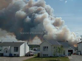 Feu forêt de Chibougamau, 3 juin 2005