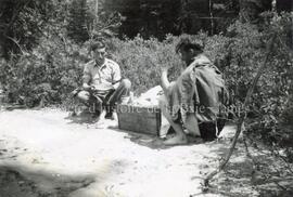 Louis-Philippe Savard au lac Chevrillon près de Nicabau