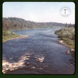 Rivière [rivière Waswanipi ?].