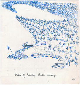 Plan of Survey Base Camp