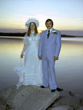 Joëlle Lacasse et Michel Gibeault  pour leur mariage à Lebel-sur-Quévillon