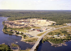 Vue aérienne de Rapides-des-Cèdres