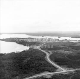 Vue aérienne de Lebel-sur-Quévillon
