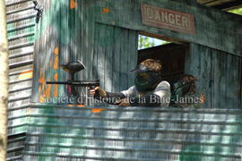 Partie de paintball à Chibougamau