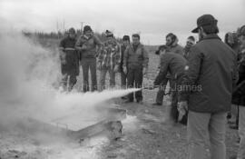 Entraînement de pompiers à Lebel-sur-Quévillon