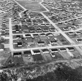 Vue aérienne de Lebel-sur-Quévillon