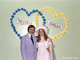 Joëlle Lacasse et Michel Gibeault  pour leur mariage à Lebel-sur-Quévillon