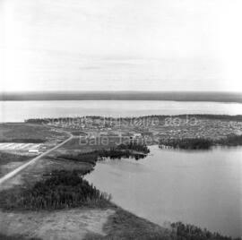 Vue aérienne de Lebel-sur-Quévillon