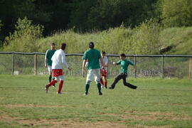 Partie de soccer à Chibougamau