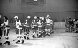 Partie de hockey des Voodoos et du Domtar à Lebel-sur-Quévillon