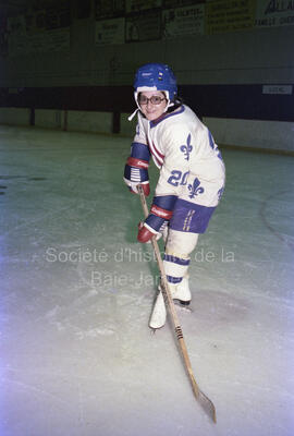 Joueuse de hockey à Lebel-sur-Quévillon