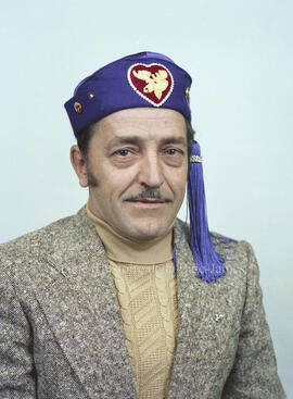 M. Gérard Naud, membre du club des Mooses de Lebel-sur-Quévillon