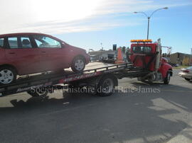 Remorquage d’une voiture, Chapais