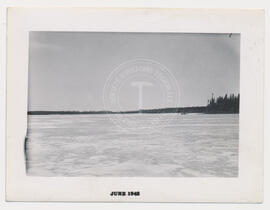 Paysage, expédition d’arpentage des lacs Nichicun et Naokokan, hiver 1941-1942.