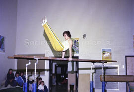 Spectacle de gymnastique prenant place à l’École Boréale