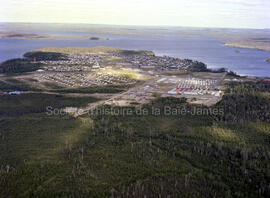Vue aérienne de Lebel-sur-Quévillon