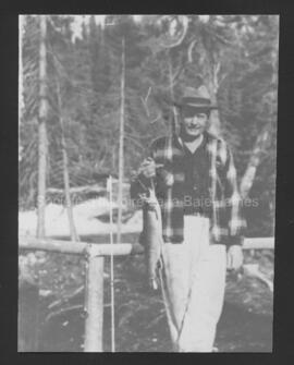 Nelson Bidgood au Rainbow Lodge en 1955.