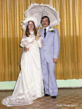 Joëlle Lacasse et Michel Gibeault  pour leur mariage à Lebel-sur-Quévillon