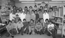 Trois des employés de l’épicerie Montemurro à Lebel-sur-Quévillon