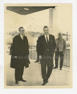 Visite de Daniel Johnson