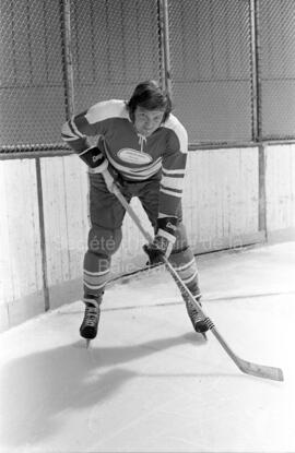 Joueur de Hockey du Domtar de Lebel-sur-Quévillon