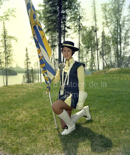 Sylvie Moses, membre de la parade des Forestières