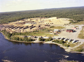 Vue aérienne de Rapides-des-Cèdres
