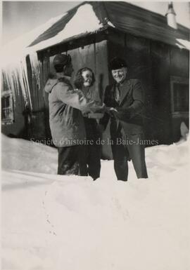 Jos et Claire Jourdain avec [inconnu ?]