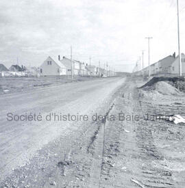 La 3e rue de Chibougamau à ses débuts