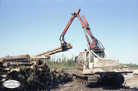 Machinerie à l’extérieur de l’usine Domtar à Lebel-sur-Quévillon