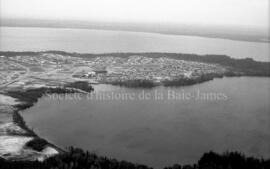 Vue aérienne de Lebel-sur-Quévillon