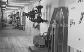 Vue de l’intérieur de la scierie Domtar à Lebel-sur-Quévillon