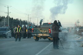 blocus sur la 167