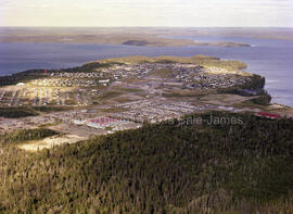 Vue aérienne de Lebel-sur-Quévillon