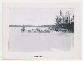 Expédition d’arpentage des lacs Nichicun et Naokokan, hiver 1941-1942.