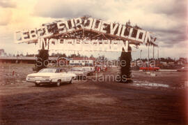 Les ‘’Portes de la ville’’ lors de l’inauguration de Lebel-sur-Quévillon