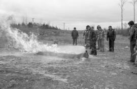 Entraînement de pompiers à Lebel-sur-Quévillon