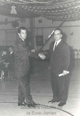 Armand Poirier et Roland Martineau