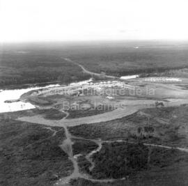 Vue aérienne de la Scierie Barrette-Saucier de Lebel-sur-Quévillon