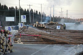 blocus sur la 167