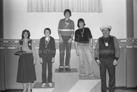 Podium des finales des Jeux du Québec à Chapais