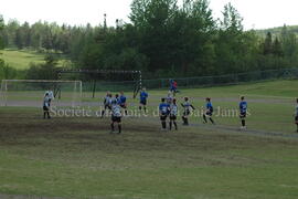 Partie de soccer à Chibougamau