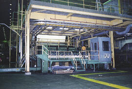 Intérieur de l’usine Domtar à Lebel-sur-Quévillon