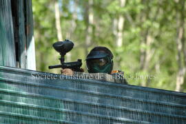 Partie de paintball à Chibougamau