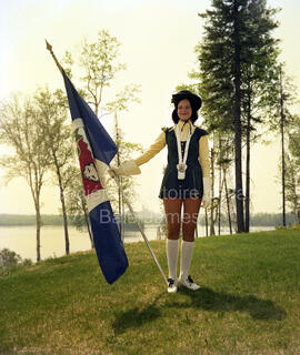 Denise St-Laurent, membre de la parade des Forestières