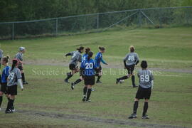 Partie de soccer à Chibougamau